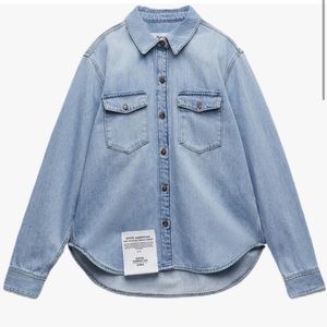 Good American x Zara jean jacket